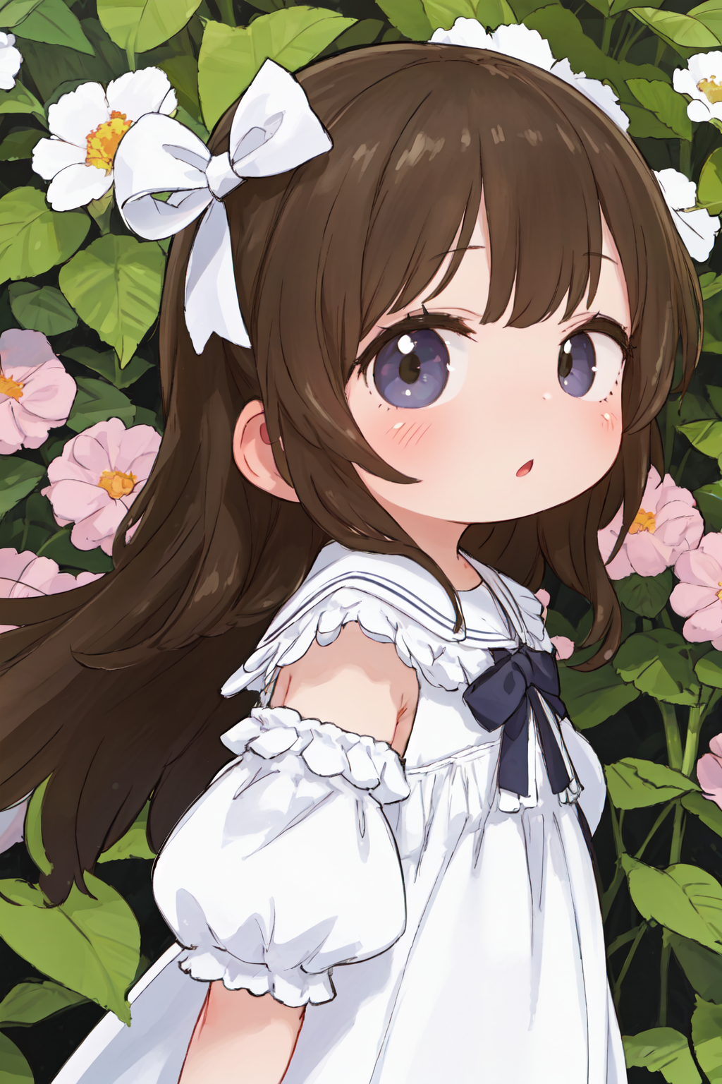 00084-2151026642-1 girl, solo, close up of a cute girl in flower garden, clear delicate face, insanely excess frilled white dress, absurdly long.png